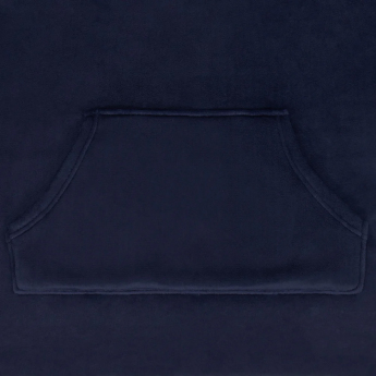 Real Madrid CF детски суитшърт с качулка oversize blanket navy