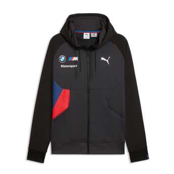 BMW Мотоспорт мъжко яке с качулка PUMAtech Team 2026