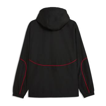 Ferrari мъжко яке с качулка Rain black F1 Team 2026