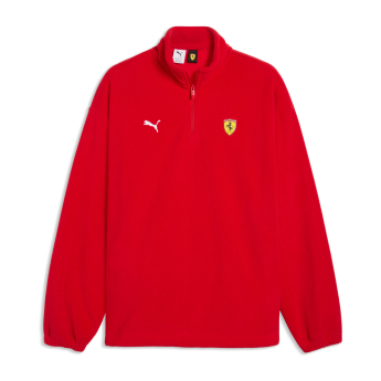 Ferrari мъжки суитшърт 1/4 Zip red F1 Team 2026