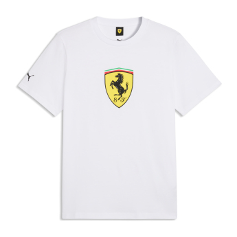 Ferrari мъжка тениска Large Logo white F1 Team 2026