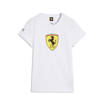 Ferrari дамска тениска Large Logo white F1 Team 2026