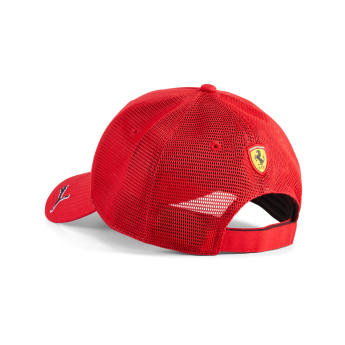 Ferrari баскетболна шапка с козирка SF Trucker red F1 Team 2026
