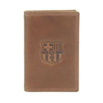 FC Barcelona кутия за карти Cuero