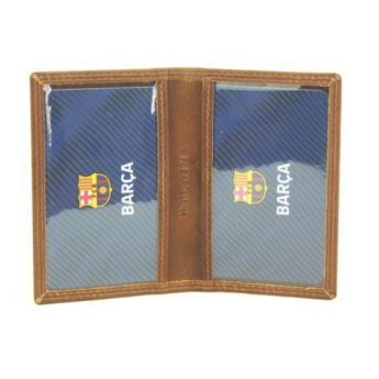 FC Barcelona калъф за документи Cuero