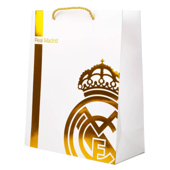 Real Madrid CF подаръчна торбичка Gold Medium