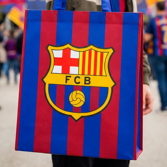 FC Barcelona пазарска чанта Stripe