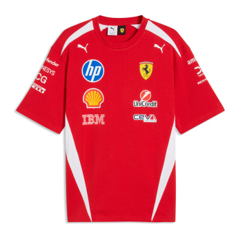 Ferrari мъжка тениска Drivers red F1 Team 2026