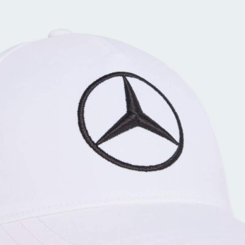 Mercedes AMG Petronas баскетболна шапка с козирка white official Teamline Replica F1 Team 2026