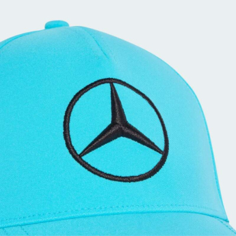 Mercedes AMG Petronas баскетболна шапка с козирка George Russell #63 blue official Teamline Replica F1 Team 2026