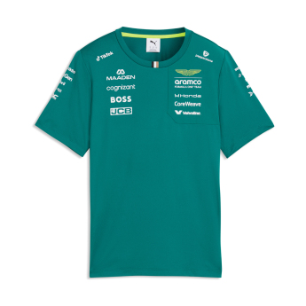 Aston Martin дамска тениска green official Teamline Replica F1 Team 2026