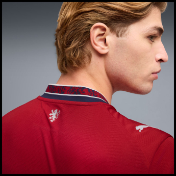 Футболни отбори футболна фланелка Czech republic 2026 home