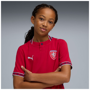 Футболни отбори детска футболна фланелка Czech republic 2026 home