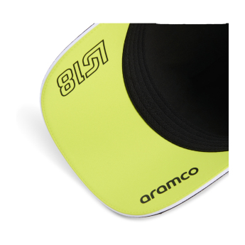 Aston Martin баскетболна шапка с козирка Lance Stroll black F1 Team 2026