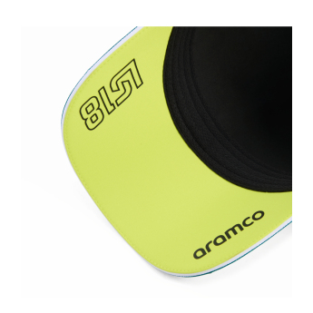 Aston Martin баскетболна шапка с козирка Lance Stroll green F1 team 2026