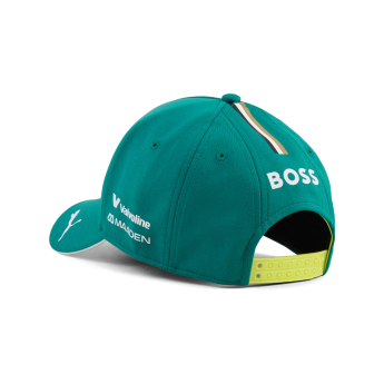 Aston Martin детска бейзболна шапка с козирка Fernando Alonso #14 green official Teamline Replica F1 Team 2026