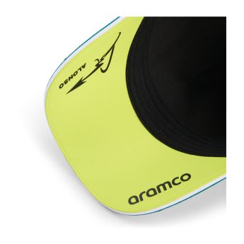 Aston Martin детска бейзболна шапка с козирка Fernando Alonso #14 green official Teamline Replica F1 Team 2026