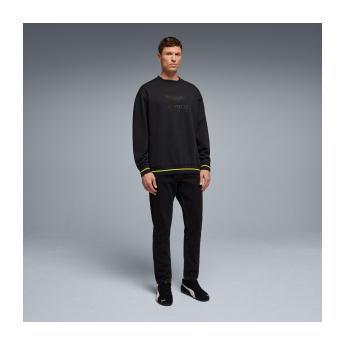 Aston Martin мъжки суитшърт oversized Stealth black F1 Team 2026