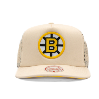 Boston Bruins баскетболна шапка с козирка Evergreen Trucker Vintage