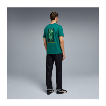 Aston Martin мъжка тениска Car Graphic green F1 Team 2026