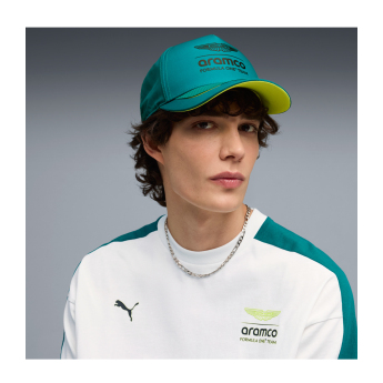 Aston Martin баскетболна шапка с козирка Logo green F1 Team 2026