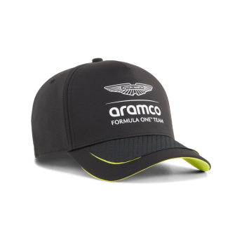 Aston Martin баскетболна шапка с козирка logo black F1 Team 2026