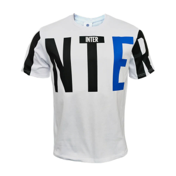 Inter Milan мъжка тениска Text colour