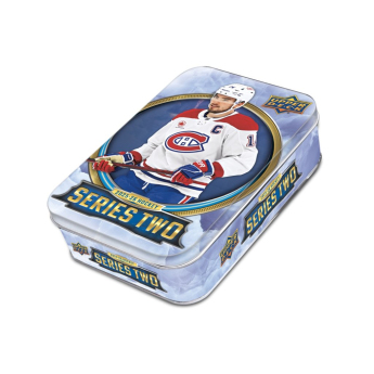 NHL кутии хокей карти NHL 2025-26 Upper Deck Series 2 Tin Box