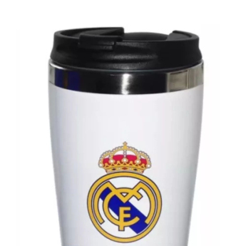 Real Madrid CF чаша за пътуване Vaso white