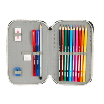 FC Barcelona двоен несесер full 25/26 black