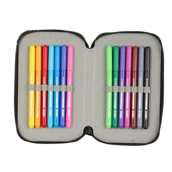 FC Barcelona двоен несесер full 25/26 black