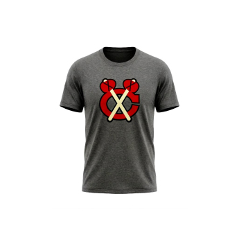 Chicago Blackhawks мъжка тениска Tek Patch grey