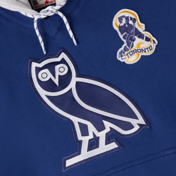 Toronto Maple Leafs мъжки суитшърт с качулка OVO blue