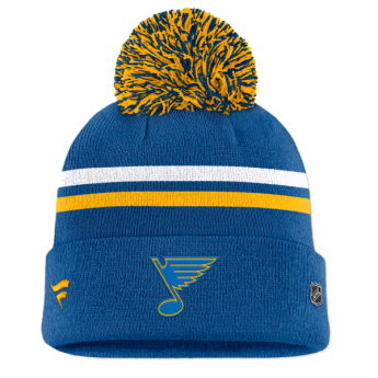 St. Louis Blues зимна шапка Authentic Pro A/Cap Cuffed bamboo