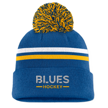 St. Louis Blues зимна шапка Authentic Pro A/Cap Cuffed bamboo