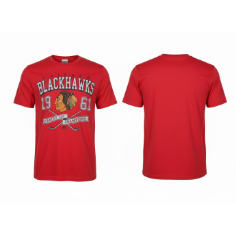 Chicago Blackhawks мъжка тениска Vintage red
