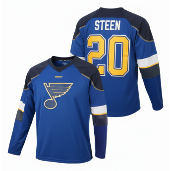 St. Louis Blues мъжка тениска с дълъг ръкав Alexander Steen #20