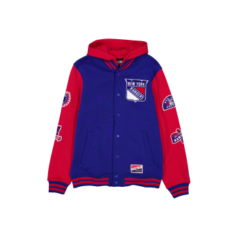 New York Rangers мъжки суитшърт с качулка US Edit