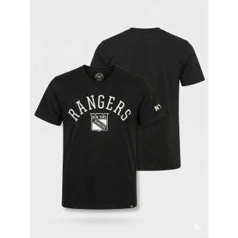 New York Rangers мъжка тениска Frozen Rope black