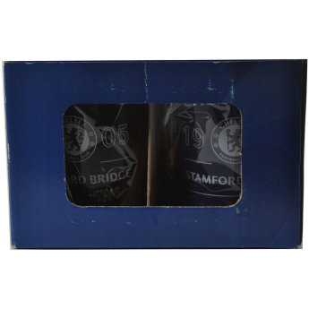 Chelsea FC комплект от 2 чашки за алкохол Colour