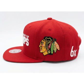 Chicago Blackhawks шапка с козирка flat Winners Circle Snapback red