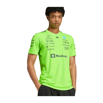 Mercedes AMG Petronas мъжка тениска Set Up green F1 Team 2025