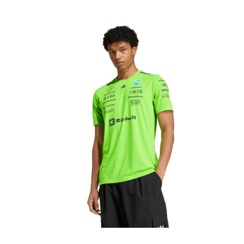 Mercedes AMG Petronas мъжка тениска Set Up green F1 Team 2025