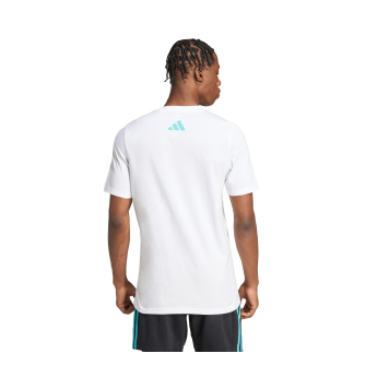 Mercedes AMG Petronas мъжка тениска Logo white F1 Team 2025