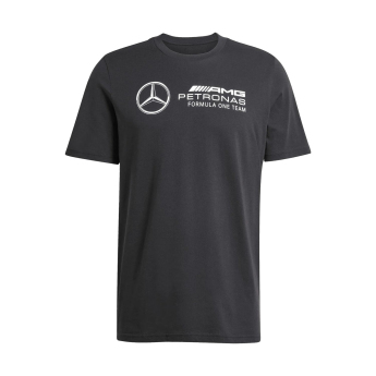 Mercedes AMG Petronas мъжка тениска Logo black F1 Team 2025