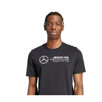Mercedes AMG Petronas мъжка тениска Logo black F1 Team 2025
