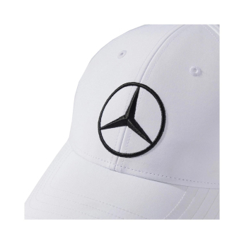 Mercedes AMG Petronas баскетболна шапка с козирка white official Teamline Replica F1 Team 2025