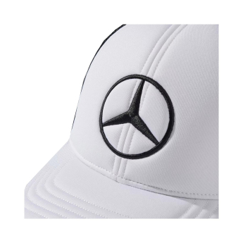 Mercedes AMG Petronas баскетболна шапка с козирка Star Trucker white F1 Team 2025