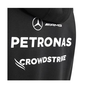 Mercedes AMG Petronas детски суитшърт с качулка black official Teamline Replica F1 Team 2026