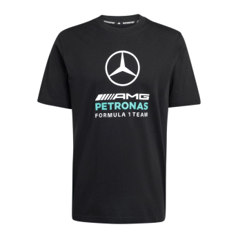 Mercedes AMG Petronas мъжка тениска Large Logo black F1 Team 2026